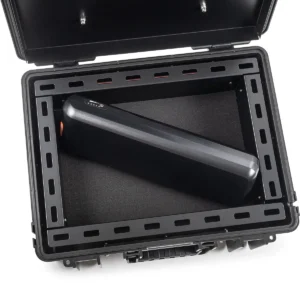 De Raat koffer voor Lithium-Ion batterijen, medium, 13 l, zwart — detail 2