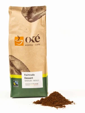 Pak OKE Koffie Fairtrade Dessert gemalen koffie van 250 g