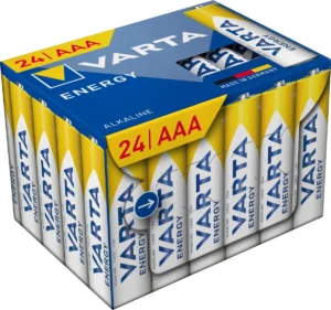 Varta batterij Energy AAA, pak van 24 stuks — niet-oplaadbare batterijen