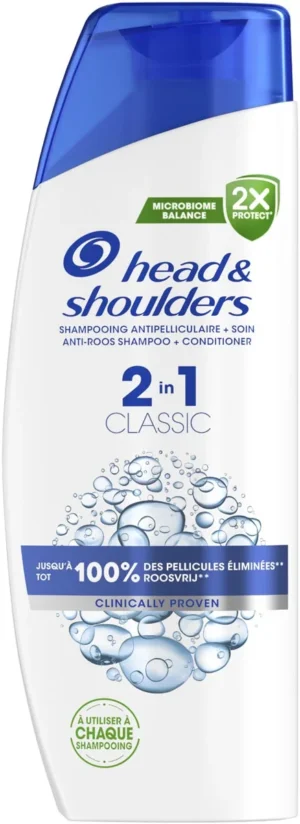 Head & Shoulders 2 in 1 Classic shampoo, fles van 300 ml — persoonlijke verzorging