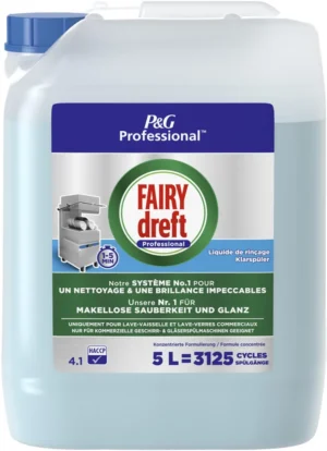 FAIRY dreft Professional spoelglansmiddel, fles van 5 l — afwasproduct