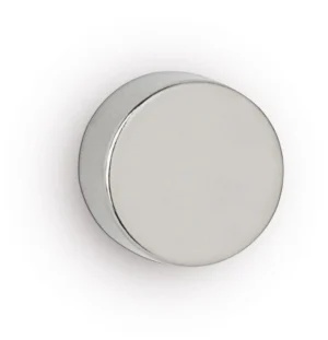 MAUL neodymium schijfmagneet, ft 15 x 10 mm, trekkracht 8 kg, zilver, blister van 4 stuks