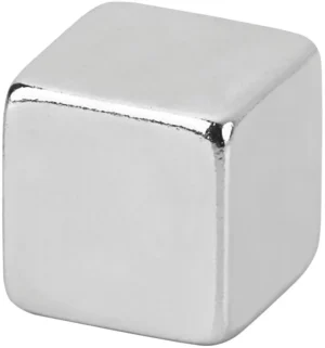 Maul neodymium kubusmagneet, ft 10 x 10 x 10 mm, zilver, blister van 10 stuks — detail 2