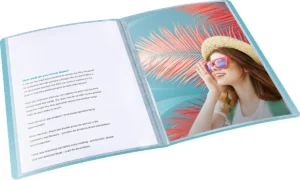 Esselte Colour'Breeze showalbum, ft A4, blauw — detail 2