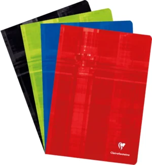 Clairefontaine schrift Metric voor ft A4, 96 bladzijden, seyès, geassorteerde kleuren — schriften geniet