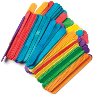Bouhon mengstaafje ft 150 x 18 mm, gekleurd — knutsel- en decoratiemateriaal