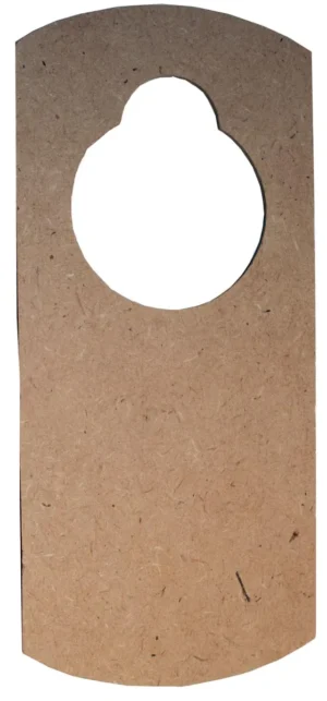 Bouhon deurplaatje, ft 19 X 8,4 X 0,3 cm, pak van 10 stuks — knutsel- en decoratiemateriaal