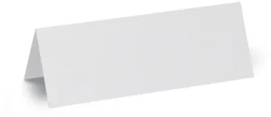 MAUL naamkaarten, ft 21 x 7,5 cm, wit, pak van 100 stuks — naambord