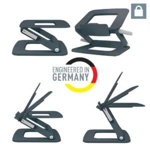 Leitz Ergo verstelbare laptopstandaard - grijs — productfoto 2