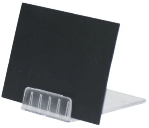 Securit krijtbordjes basis - houder, pak van 10 stuks, 1 Ć 4 cm ā productfoto 2