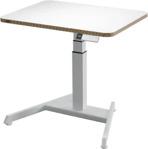 Leitz Ergo Zit/Sta bureau, ft blad 80 x 60 cm, elektrisch, op voet — bureauset