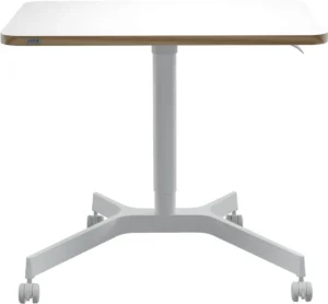 Leitz Ergo Zit/Sta bureau, ft blad 80 x 60 cm, manueel, mobiel — detail 2