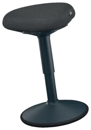 Leitz Ergo actieve Zitkruk met comfortzitting, donkergrijs — detail 2