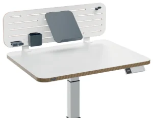 Leitz Ergo bureau ophangbord, met laptophouder, ft 80 x 25 cm — kantoorinrichting