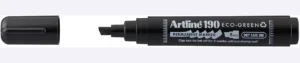 Artline permanent marker Drysafe 190 Eco-Green, 2-5 mm, schuine punt, zwart — permanent markers
