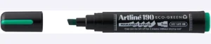 Artline permanent marker Drysafe 190 Eco-Green, 2-5 mm, schuine punt, groen — permanent markers