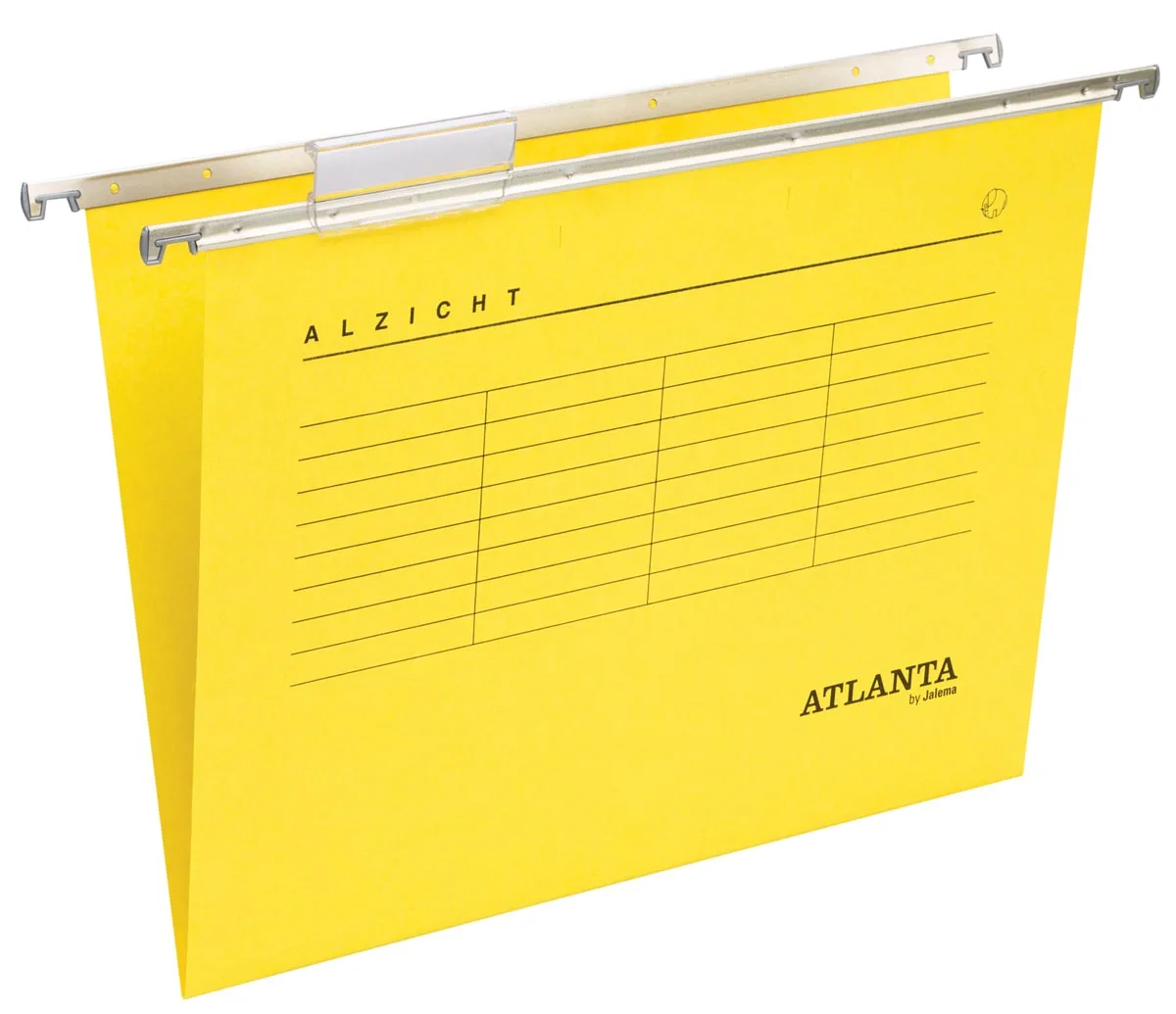 Atlanta hangmappen Alzicht Spectrum ft A4, V-bodem, geel — hangmappen voor laden