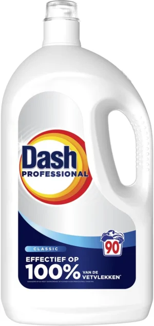 Dash Professional wasmiddel classic, fles van 4,05 l — wasproduct