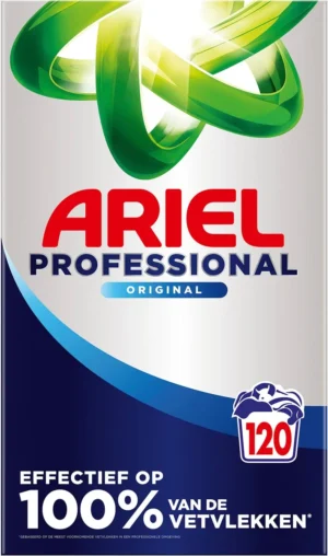 Ariel Professional Regular waspoeder, doos van 6,6 kg, 120 wasbeurten — wasproduct