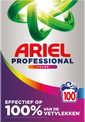 Ariel Professional Color waspoeder, doos van 5,5 kg, 100 wasbeurten — wasproduct