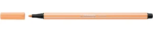 STABILO Pen 68 viltstift in pastel oranje met dop