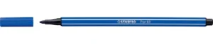 STABILO Pen 68 viltstift in marineblauw met punt van 1,4 mm