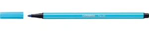 STABILO Pen 68 viltstift in azuurblauw met punt van 1,4 mm