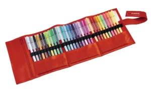 STABILO Pen 68 rollerset met 30 viltstiften in geassorteerde kleuren