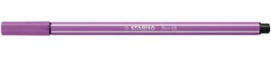 STABILO Pen 68 viltstift in de kleur plum (pruimpaars)