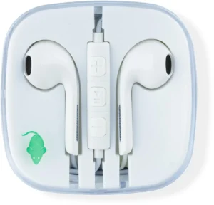 Greenmouse oortjes, 3,5 mm jack, wit — accessoires voor pc, tablets en smartphones