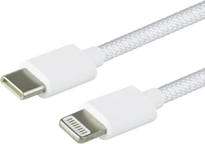 Greenmouse Lightning USB-C kabel, USB-C naar 8-pin, 2 m, woven — detail 2