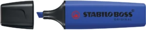 STABILO BOSS ORIGINAL NatureCOLORS Wildflower markeerstift, ultramarijn — detail 2