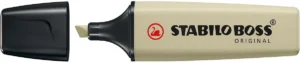 STABILO BOSS ORIGINAL NatureCOLORS markeerstift mud green (groen) — detail 2