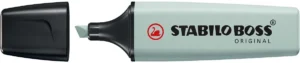 STABILO BOSS ORIGINAL NatureCOLORS markeerstift earth green (blauwgroen) — detail 2