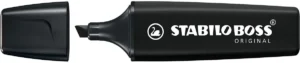 STABILO BOSS ORIGINAL NatureCOLORS markeerstift zwart — detail 2
