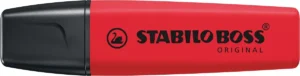 STABILO BOSS ORIGINAL markeerstift, real red