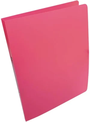 Alpha ringmap, voor ft A4, uit PP, 2 ringen van 16 mm, roze — ringmappen uit kunststof