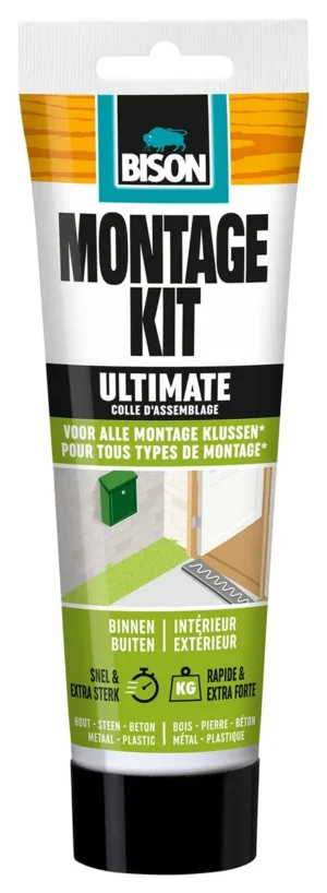 Bison montagekit Ultimate, tube van 165 g — lijm