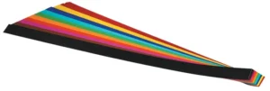 Folia vlechtstroken 50 x 1,5 cm, pak van 200 stuks in geassorteerde kleuren — hobbypapier en -karton