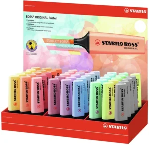 STABILO BOSS ORIGINAL Pastel markeerstift, assorti