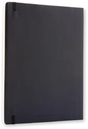 Moleskine notitieboek, ft 19 x 25 cm, gelijnd, soepele cover, 192 blad, zwart — detail 2
