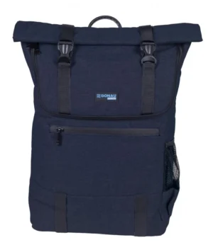 Donau Travel rugzak London, 18 l, 15,6 inch, marineblauw — laptoptas