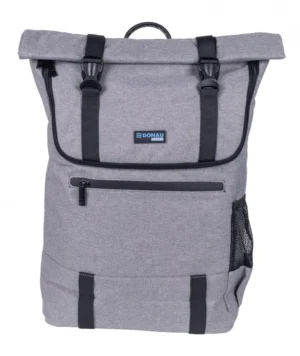 Donau Travel rugzak London, 18 l, 15,6 inch, grijs — laptoptas