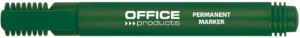 Groene OFFICE products permanent marker met ronde punt en schrijfbreedte 1-3 mm