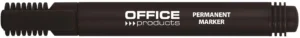 OFFICE products permanent marker met ronde punt in het zwart