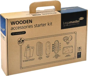 Legamaster WOODEN starterkit voor whiteboards, doos — detail 2