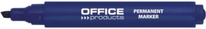 OFFICE products permanent marker 1-5 mm - beitelpunt, blauw — productfoto 2