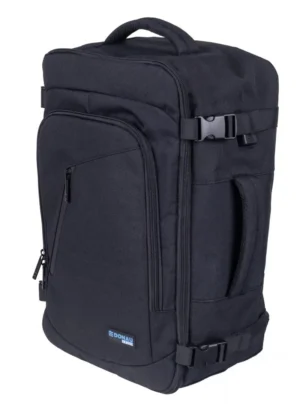 Donau Travel rugzak Warsaw, 23 l, 15,6 inch, zwart — detail 2