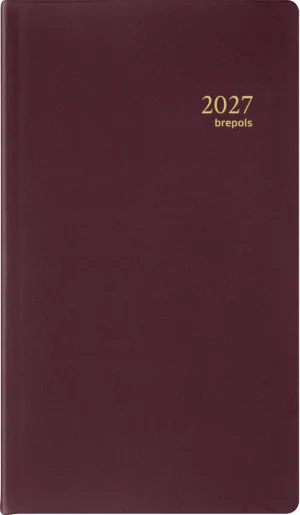 Brepols Notaplan Seta, bordeaux, 2027 — zakagenda 2027