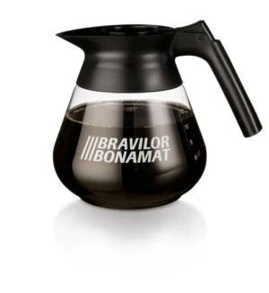 Bravilor Bonamat glazen koffiekan, 1,7 l — cateringtoebehoren